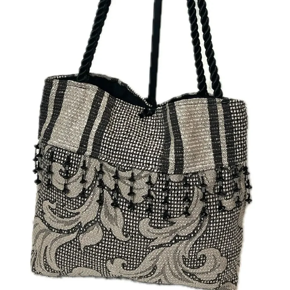 Victorian Style Beaded Purse Bag WhimseyGoth FairyGrunge Coquette Y2K